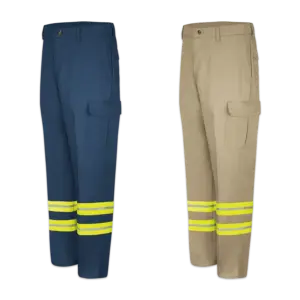 Hi Vis 100% Cotton Cargo Pants