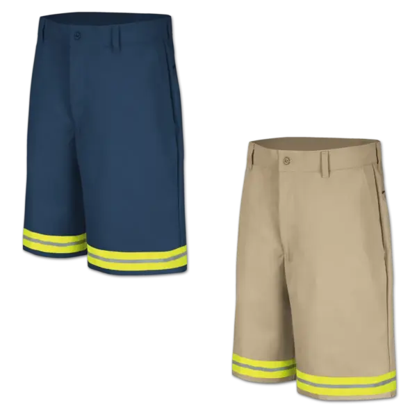 Casual Shorts in multiple color options - Comfortable and Easy-Care with set-in hip pockets for various professional settings