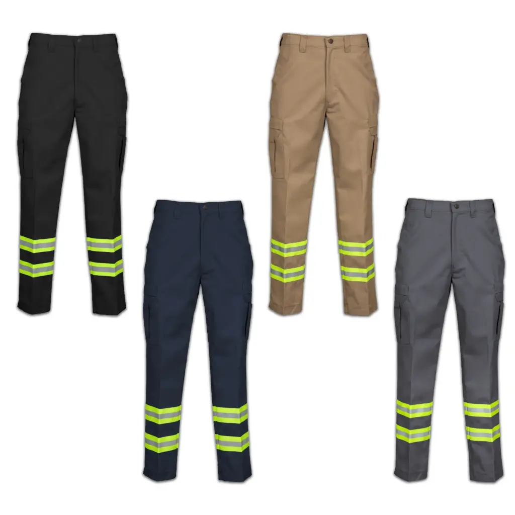 Reflective Hi Vis Cargo Pants | Flex Waistband