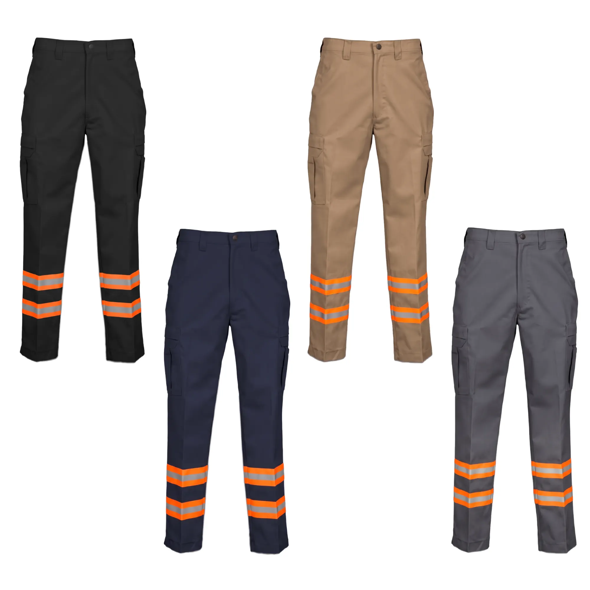 Reflective Hi Vis Cargo Pants | Flex Waistband - Image 2