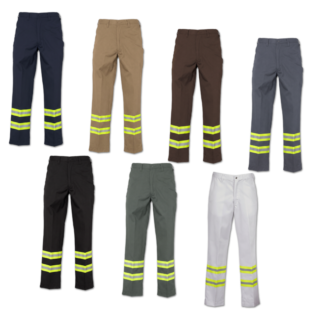 Hi Vis Flex Waist Work Pants